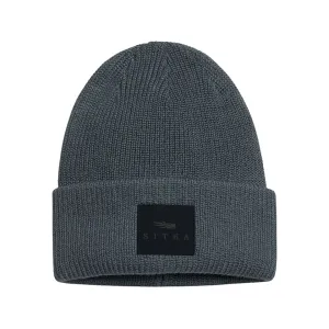 Sitka Gear Men's Double Cuff Acrylic Beanie Pebble Gray One Size Fits Most