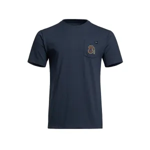 Sitka Gear Men's Species Short Sleeve Crew Neck T Shirt Midnight Blue 2XL