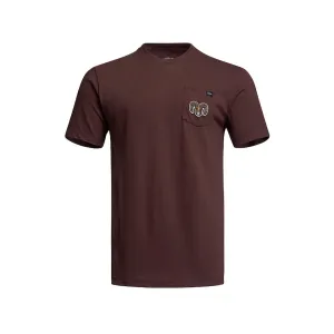 Sitka Gear Men's Species Short Sleeve Crew Neck T Shirt Cherry Wood XL