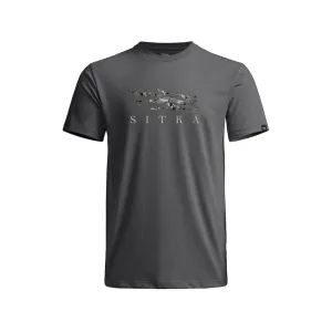 Sitka Gear Men's Icon Optifade Short Sleeve Crew Neck T Shirt Iron Gray Elevated II Large