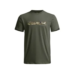 Sitka Gear Men's Superior Concealment Short Sleeve Crew Neck T Shirt Cypress Green Subalpine Medium
