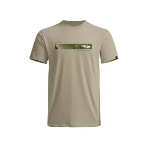 Sitka Gear Men's Superior Concealment Short Sleeve Crew Neck T Shirt Light Tan Cover Medium