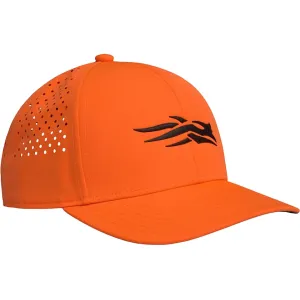 Sitka Gear Men's Icon Plus Mid Pro Trucker Hat Blaze Orange One Size Fits Most
