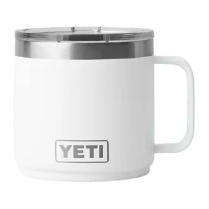 YETI Rambler 14 oz Mug with Magslider Lid & Ceramic Lining White