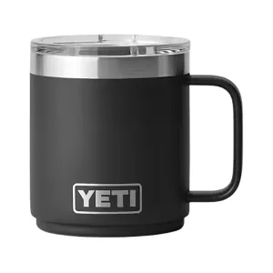 YETI Rambler 10 oz Mug with Magslider Lid & Ceramic Lining Black