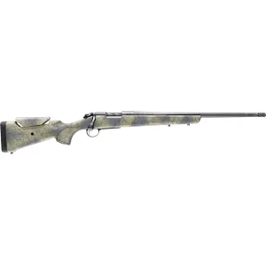 Bergara Sierra Wilderness Bolt Action Rifle 25 Creedmoor 20" Sniper Gray Threaded Barrel Sniper Gray Frame Woodland Camo/Black Field Stock