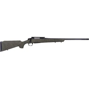 CVA Cascade XT Bolt Action Rifle 25 Creedmoor 22" Fluted Graphite Black Threaded Barrel Graphite Black Frame Olive Drab/Black Field Stock