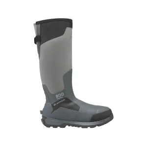 LaCrosse Men's Alphaburly Aero 17" 800 Gram Insulated Rubber Boots Dark Shadow 9 D