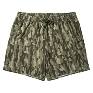AFTCO Men's Swiftwater Shorts Olive Current Camo XL