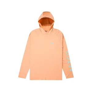 AFTCO Men's Samurai Hoodie Coral Sands Heather 2XL