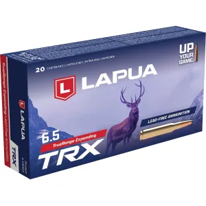 Lapua 6.5 Creedmoor Ammo 120 Grain Lapua TRX Polymer Tip Lead Free Box of 20