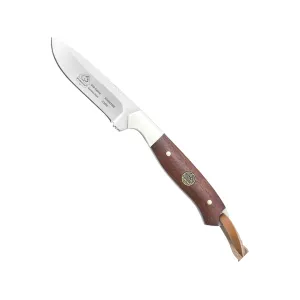 PUMA SGB Caping Fixed Blade Knife 2.5" Caping 1.4116 Satin Blade Jacaranda Wood Handle Brown