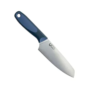 UCO Camp Chef Kitchen Knife 5.8" Santoku 3Cr13 Stainless Blade Polypropylene Handle Deep Ocean