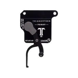 TriggerTech Primary Single Stage Trigger for Remington 700 with Bottom Safety Flat Black