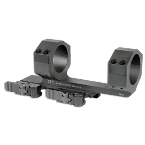 Midwest Industries QD Extended 1-Piece Cantilever Picatinny Scope Mount 34mm Rings Matte Black