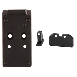 CZ Optics Ready Plate Kit with 3-Dot Sights CZ P10, P10C, Vortex Viper, Venom, Docter, Burris Fastfire 3, Eotech MRDS