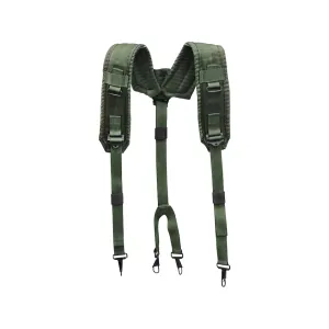 Military Surplus ALICE Suspenders Grade 2 Nylon Olive Drab