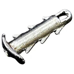 Jewel Baits Freak-O Urchin Weight 1/8oz Lead Natural 5Pk