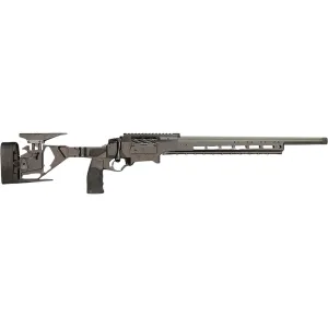 Seekins Precision Havak Hit Pro M3 Bolt Action Rifle 22 Creedmoor 24" Black Threaded Barrel Black Frame Black Folding Stock