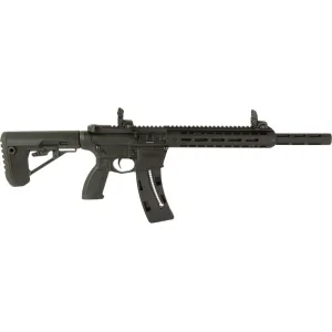 Retay RA15-22 Semi Automatic Rifle 22 Long Rifle 16" Black Threaded Barrel Black Frame Black Pistol Grip