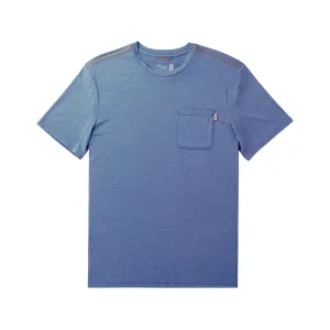 Marsh Wear Men's Buxton Short Sleeve Crew Neck T Shirt Niagara Mist Heather XL