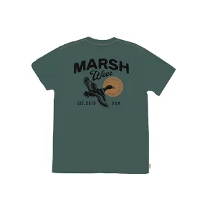 Marsh Wear Men's High Flyer Short Sleeve Crew Neck T Shirt Mallard Green XL
