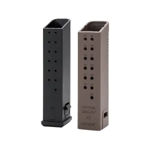 Kriss Magazine Extension Kit for Glock 17, 34, Kriss Vector 9mm +23-Round Polymer FDE