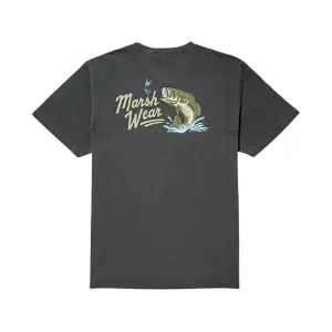 Marsh Wear Men's Heritage Bass Short Sleeve Crew Neck T Shirt Shadow 2XL