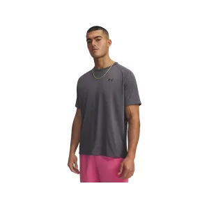Under Armour Men's Tech 2.0 Short Sleeve Crew Neck T Shirt Castlerock/Black Medium