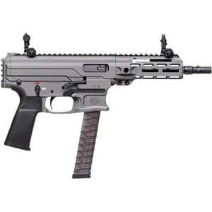Panzer Arms ARP9 9mm Luger Pistol 6.5" Threaded Barrel 33+1 Round Gray Slide Black Grip Gray Frame