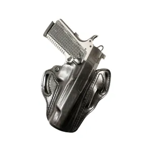 DeSantis Gunhide Speed Scabbard OWB Holster Right Hand Sig Sauer P365 XMacro Optics Ready Leather Black