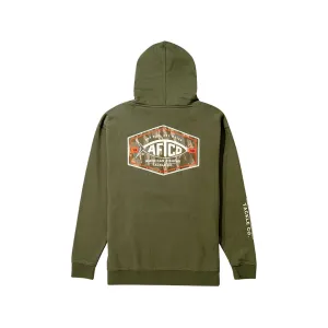 AFTCO Men's Emblem Hoodie Army 2XL