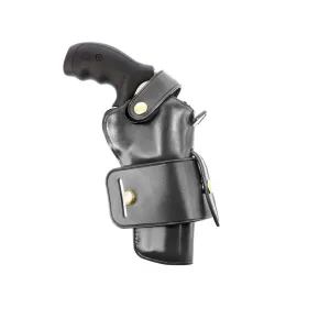 Galco WheelGunner 2.0 OWB Holster Ambidextrous Taurus Judge 3" Leather Black