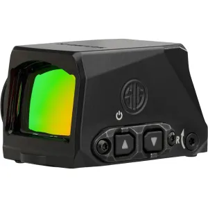 Sig Sauer ROMEO-X SIG-LOC Compact Red Dot Sight Green 3 MOA Dot Reticle Black