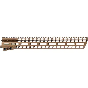 Geissele Super Modular Dual Tab MK20 AR-15 M-LOK Handguard 14.6" Desert Dirt