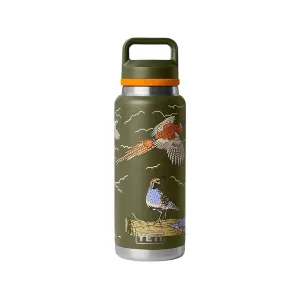YETI Upland Bird Rambler 36oz Vacuum Insulated Bottle Olive