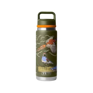 YETI Upland Bird Rambler 26oz Vacuum Insulated Bottle Olive