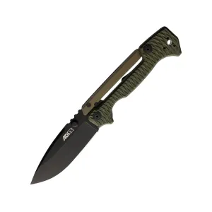 Cold Steel AD-15 Pocket Knife 3.5" Drop Point CPM S35VN Black Blade G-10 Handle OD Green