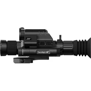 DNT ThermNight4K TNC4K219R Multispectral Thermal/Night Vision Rifle Scope with Ballistic Laser Rangefinder and Ballistic Calculator