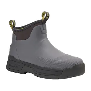 Grundens Men's Tough Seas Waterproof Deck Boots Rubber Smoke 14 D