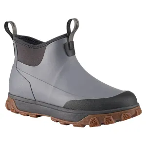 Grundens Men's Deviation 6" Waterproof Deck Boots Rubber Smoke 10 D