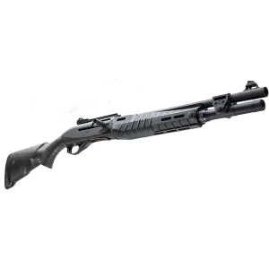Benelli M2-G1 922R Semi Automatic 12 Gauge Shotgun 18.5" Gray Barrel Black Fixed Stock