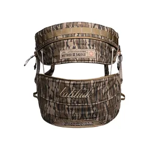Latitude Outdoors Method 3 Tree Saddle Regular Mossy Oak Bottomland