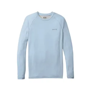 Orvis Men's Dricast Long Sleeve Shirt Coastal Blue XL