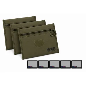 MidwayUSA Range Bag Pistol Case Olive Drab 3PK with Label Patches
