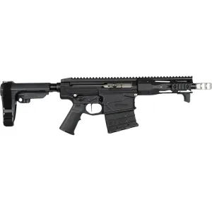 Nemo Arms Omen Nitemare 300 Winchester Magnum Pistol 8" Threaded Barrel 14+1 Round Black Pistol Brace SBA3