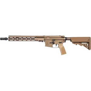 Geissele Super Duty Mod1-A Semi Automatic Rifle 5.56x45mm NATO 13.9" Black Threaded Barrel Desert Dirt Frame Desert Dirt Pistol Grip