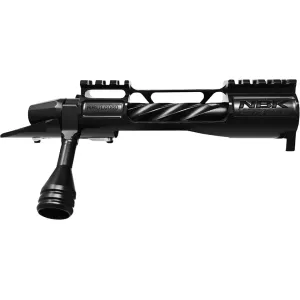 Impact Precision Shooting NBK Ultralite Rifle Action Short Standard Bolt Face 75-Degree Bolt Throw Right Hand Black