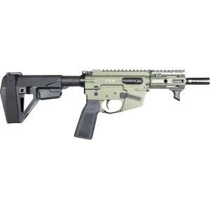 Freedom Ordnance FX9 Elite 9mm Luger Pistol 4.5" Threaded Barrel 31+1 Round Black Pistol Brace
