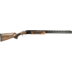 Pointer Acrius Over Under 20 Gauge Shotgun 28" Black Barrel Walnut Field Stock Black Receiver